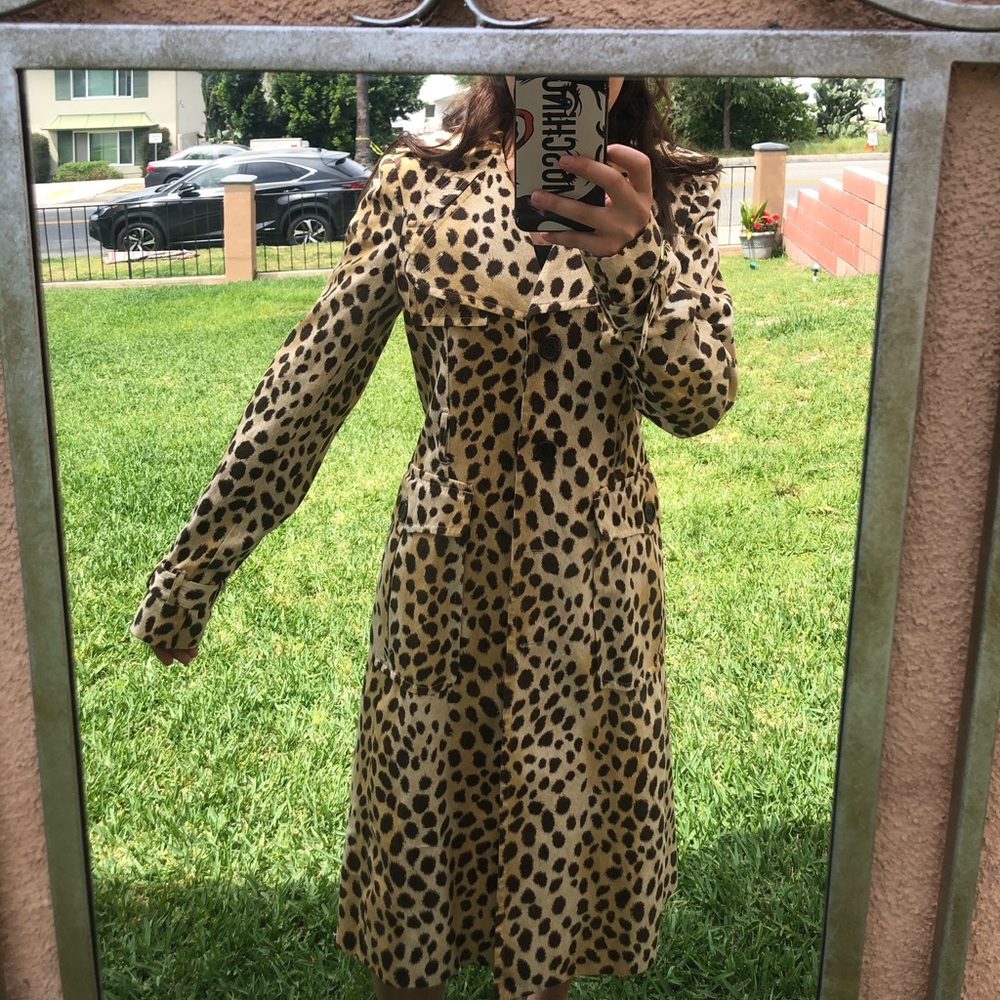 L.A.M.B Leopard coat! So cute